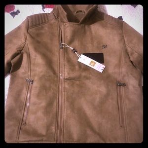 BOTTEGA VENETTA MENS SUEDE JACKET